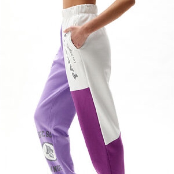 Pacsun Colorblock Spliced Jogger Sweatpants - Picture 2 of 10